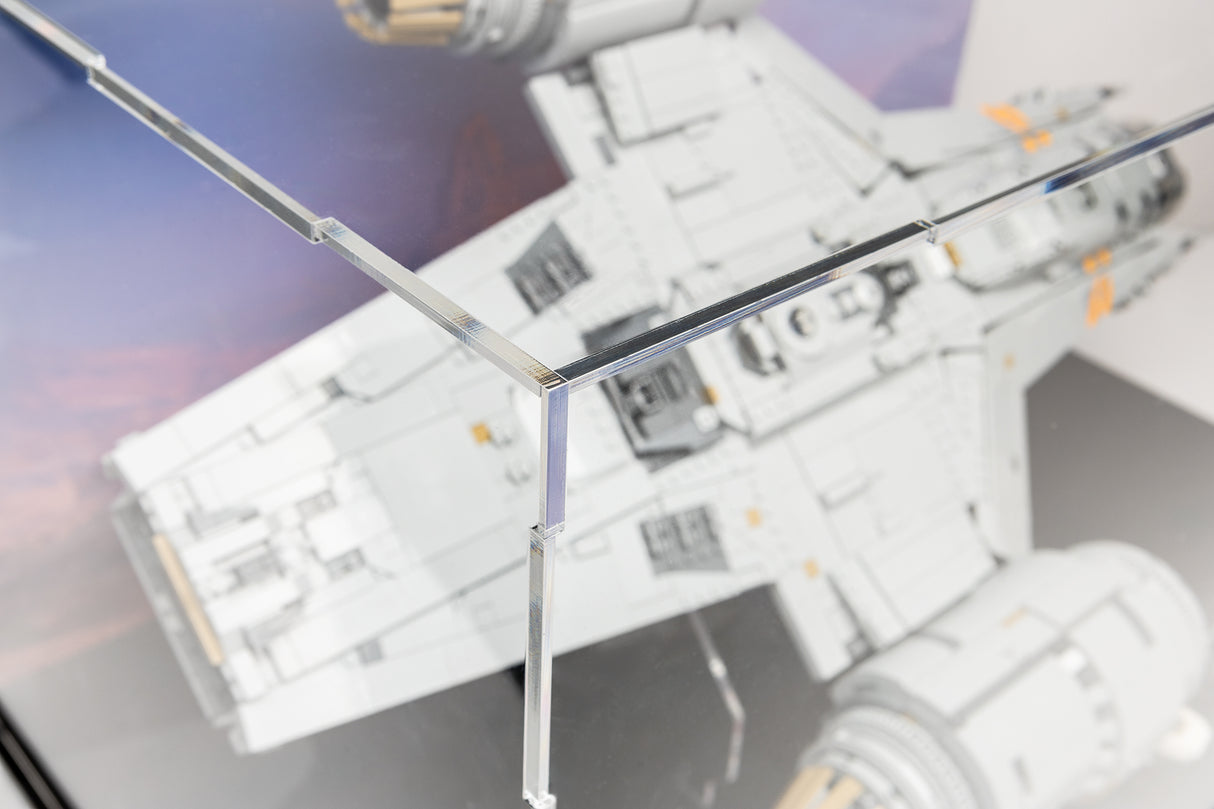 LEGO® Razor Crest Display Case (75331) by BrickShell Cases