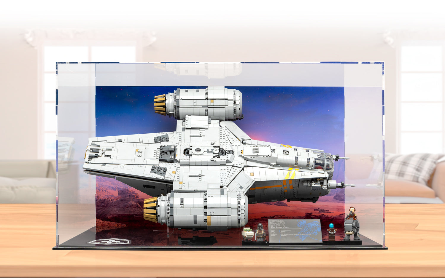LEGO® Star Wars™ The Razor Crest Display Case (75331)