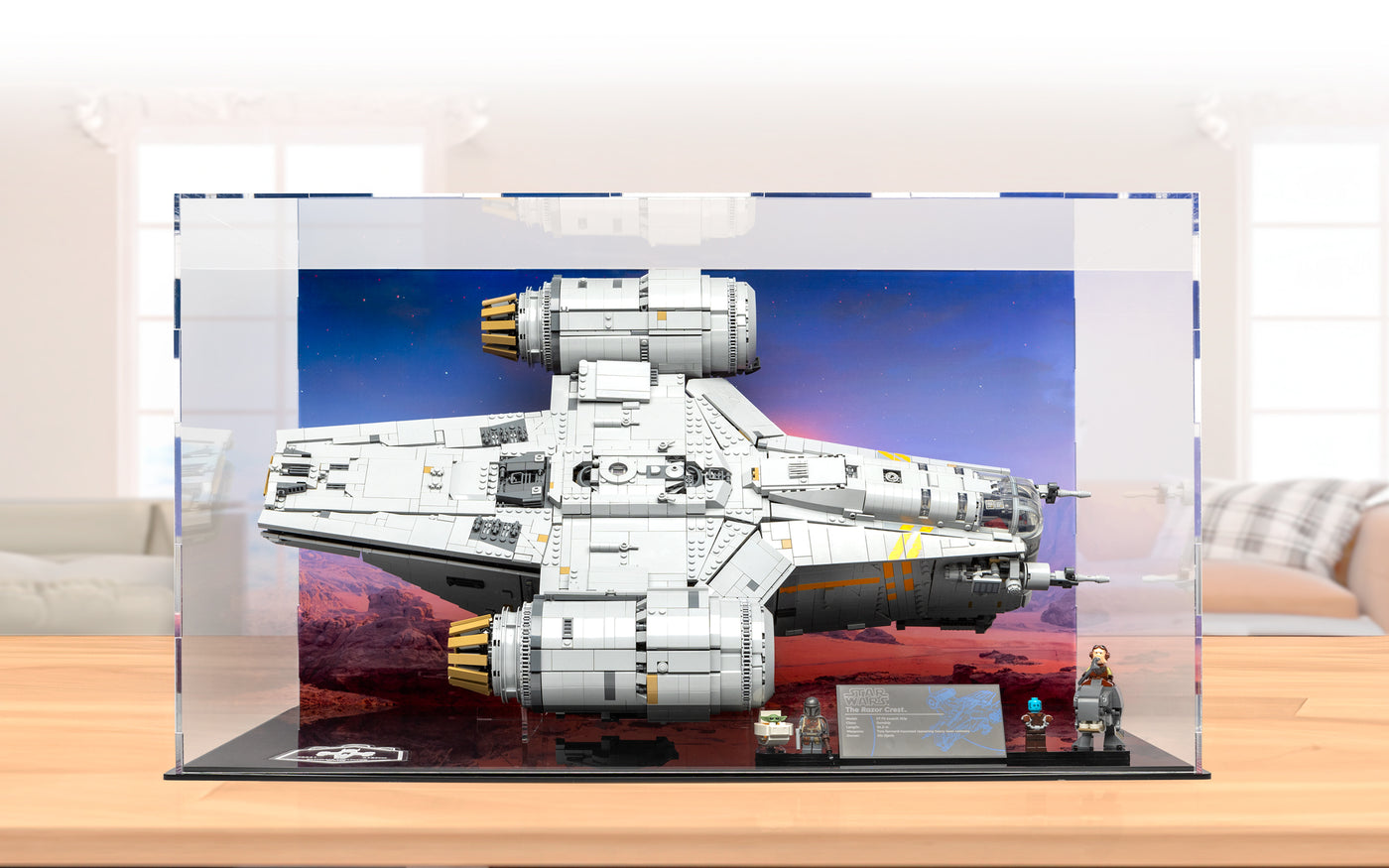LEGO® Star Wars™ The Razor Crest Display Case (75331)