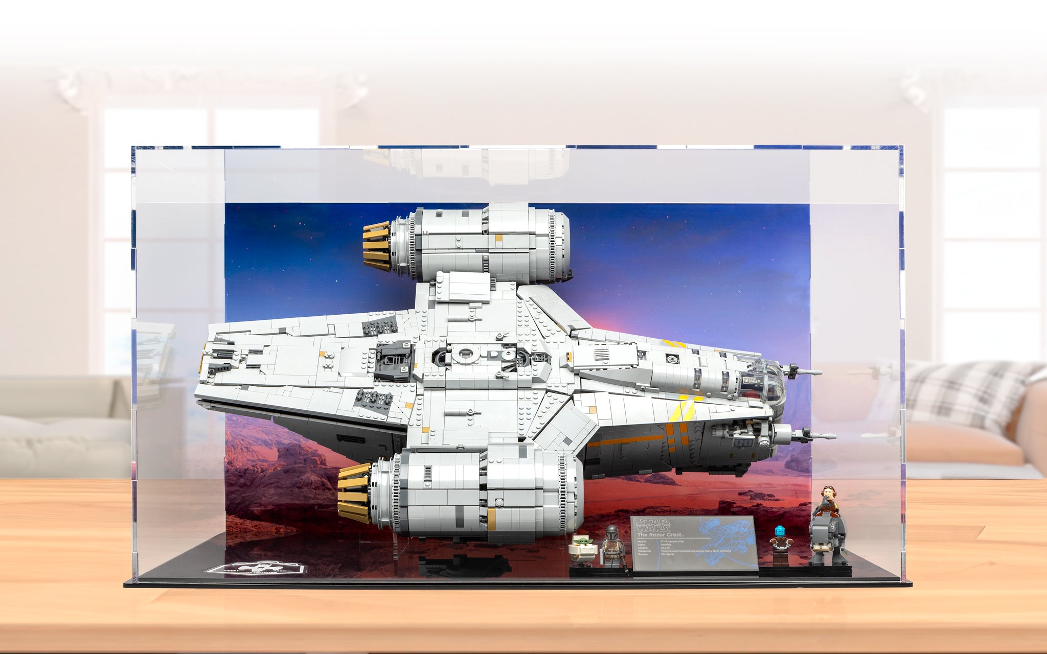 LEGO® Star Wars™ The Razor Crest Display Case (75331)