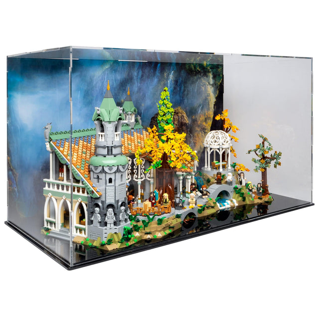 LEGO® Rivendell Display Case (10316) – BrickShell Cases