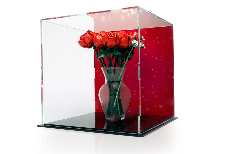 Display case for LEGO® Roses (10328)