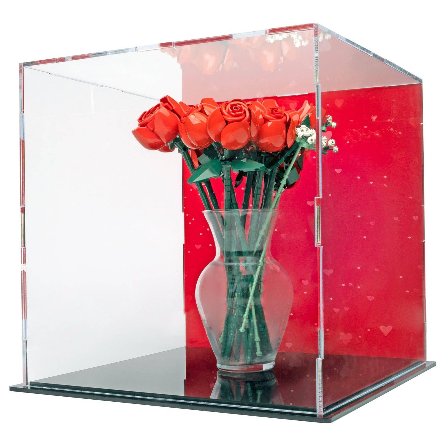 LEGO® Roses Display Case (10328) by BrickShell Cases