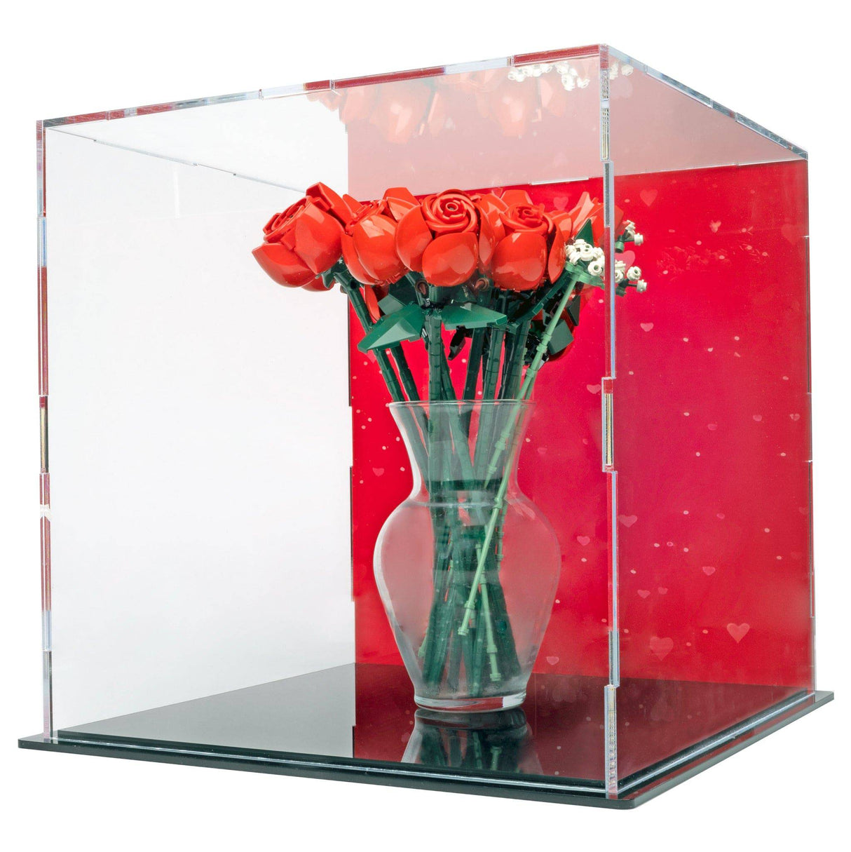 LEGO® Roses Display Case (10328) by BrickShell Cases