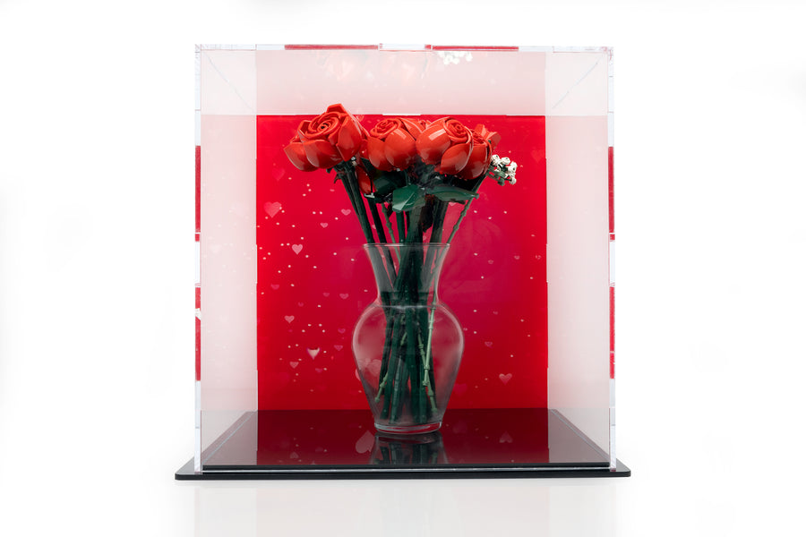 Roses Display Case (10328) - BrickShell Cases