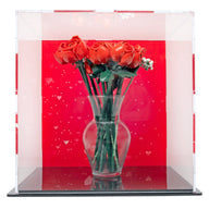 LEGO® Roses Display Case (10328) by BrickShell Cases