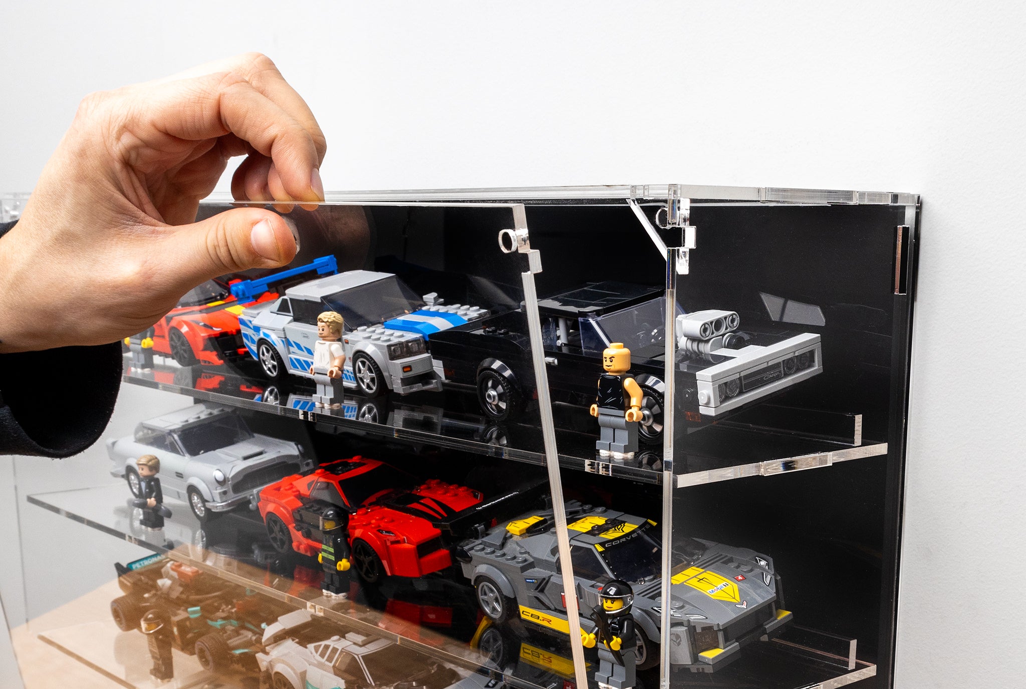 LEGO® Speed Champions Cars (4x3) Display Case