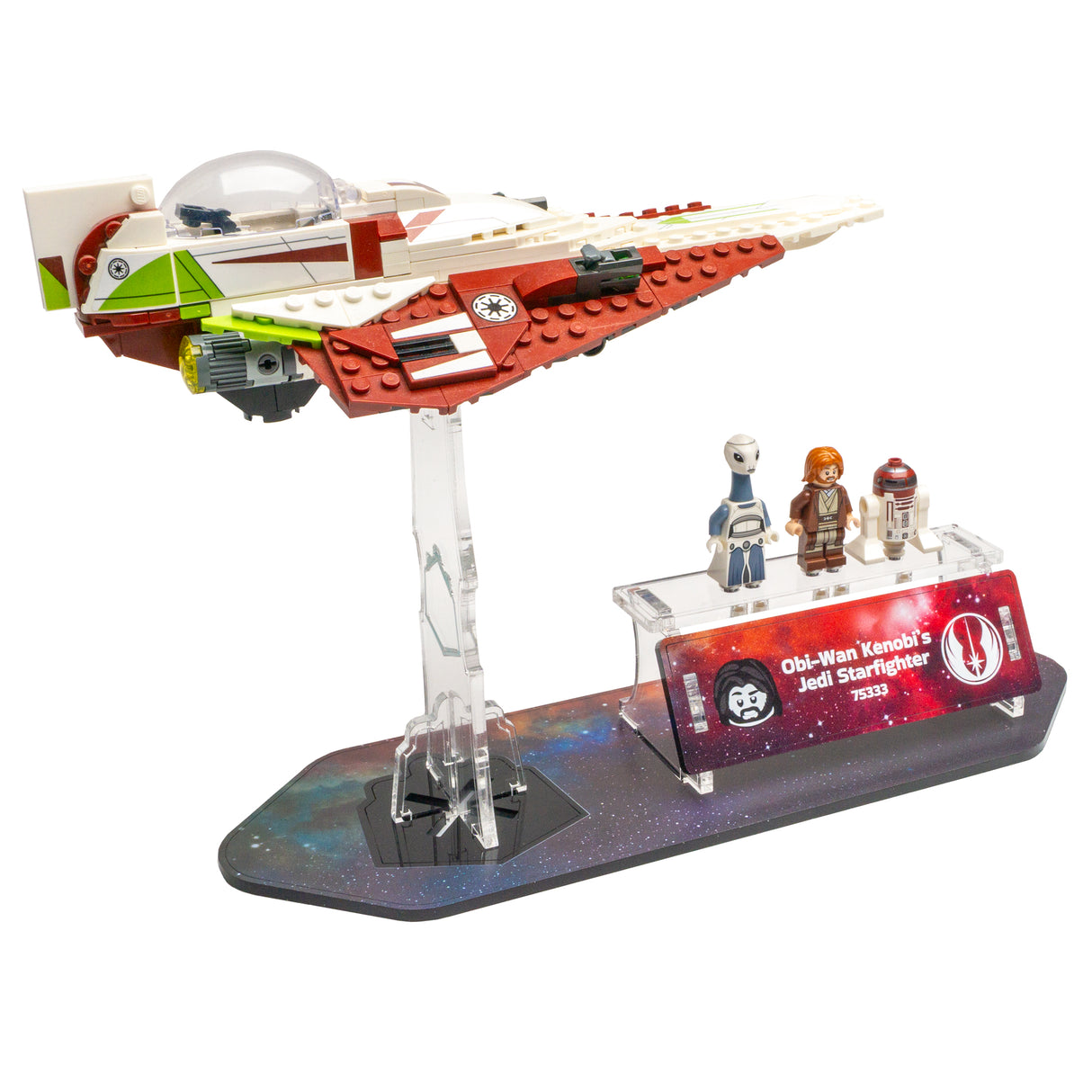 Star Wars™ Display Stand - Obi-Wan Kenobi’s Jedi Starfighter (75333)