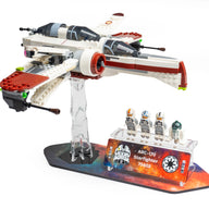 WS-Star Wars™ Display Stand - ARC-170 Starfighter (75402) (Copy) - BrickShell Cases