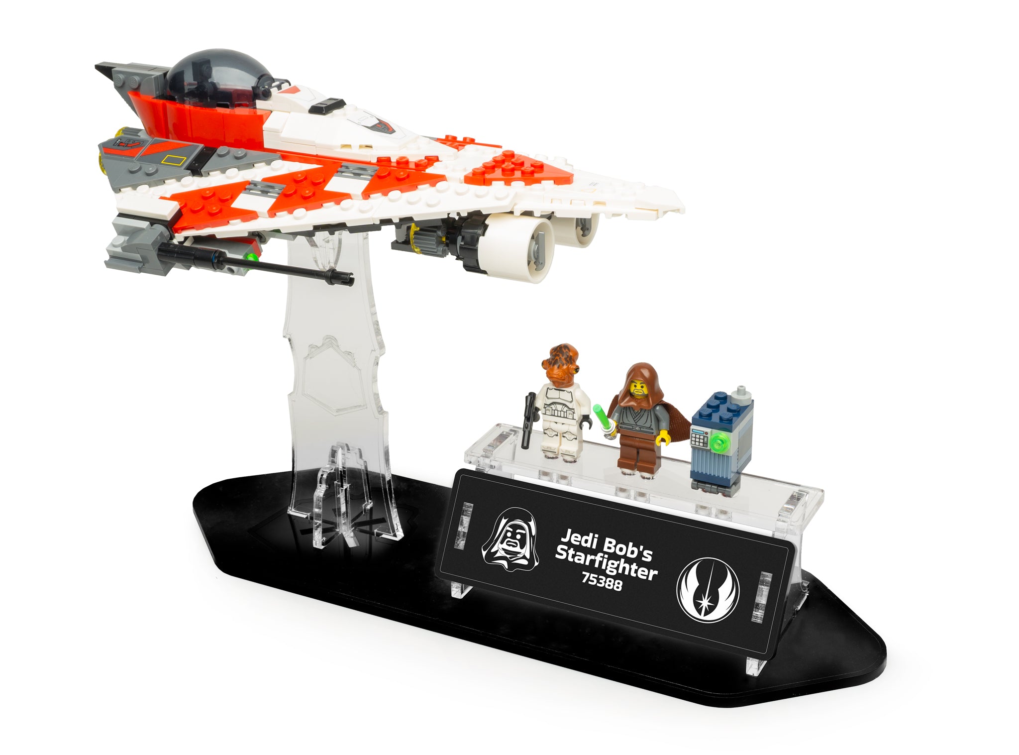 LEGO® Star Wars™ Display Stand - Jedi Bob’s Starfighter (75388)