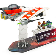 WS - Star Wars™ Display Stand - Jedi Bob’s Starfighter (75388) (Copy) - BrickShell Cases