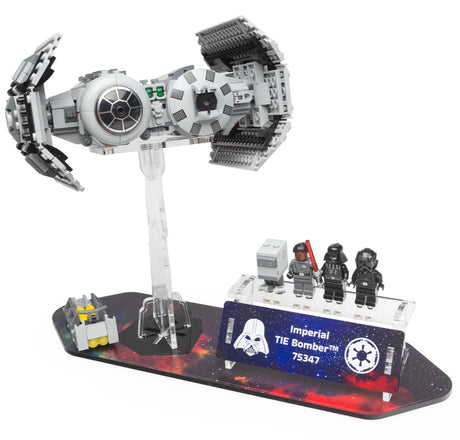 Star Wars™ Display Stand - Tie Bomber (75347) - BrickShell Cases