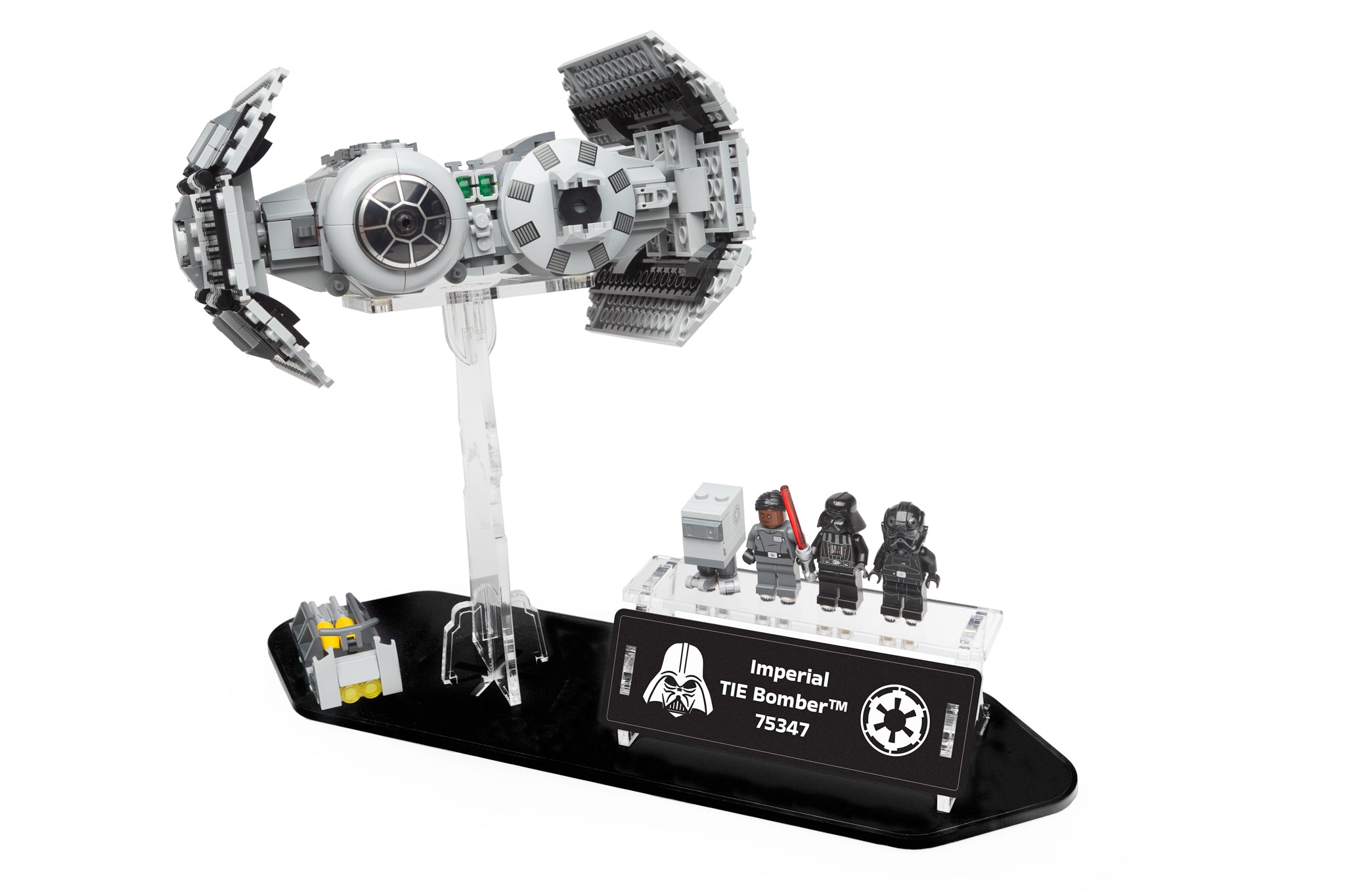 Star Wars™ Display Stand - Tie Bomber (75347) - BrickShell Cases