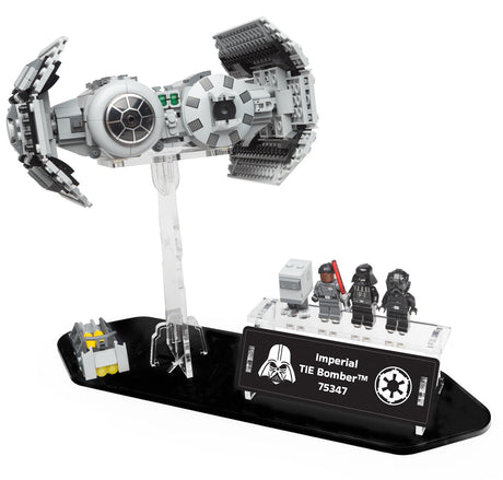 Star Wars™ Display Stand - Tie Bomber (75347) - BrickShell Cases