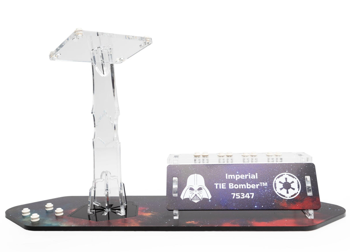 Star Wars™ Display Stand - Tie Bomber (75347) - BrickShell Cases