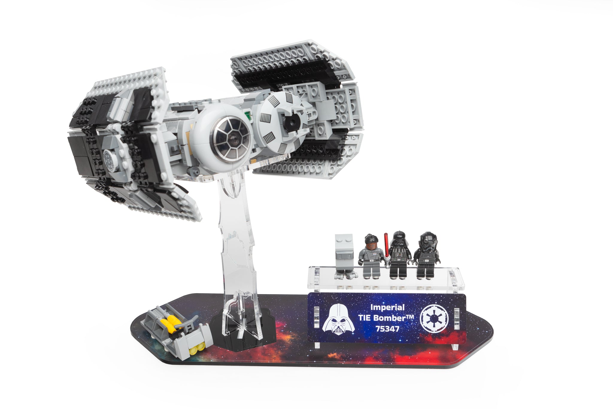 Star Wars™ Display Stand - Tie Bomber (75347) - BrickShell Cases