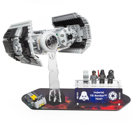 Star Wars™ Display Stand - Tie Bomber (75347) - BrickShell Cases