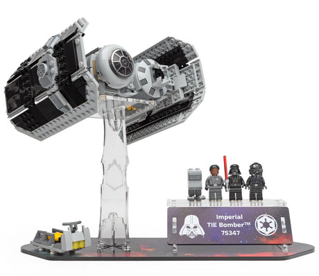 Star Wars™ Display Stand - Tie Bomber (75347) - BrickShell Cases