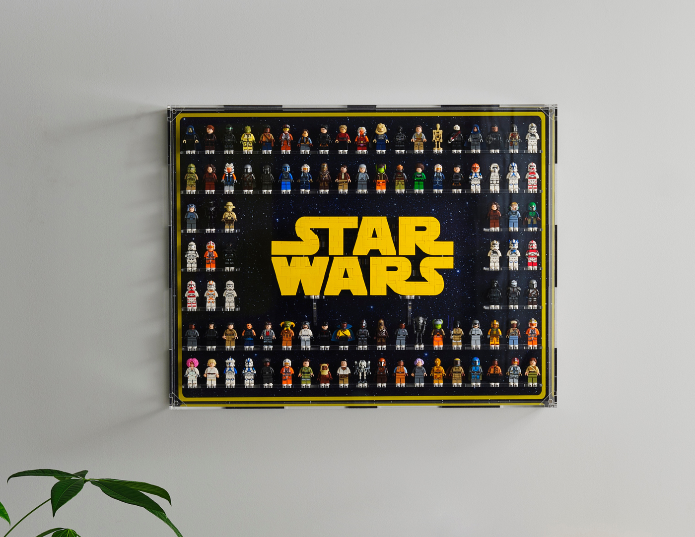LEGO® Star Wars® Minifig Super Fan Display