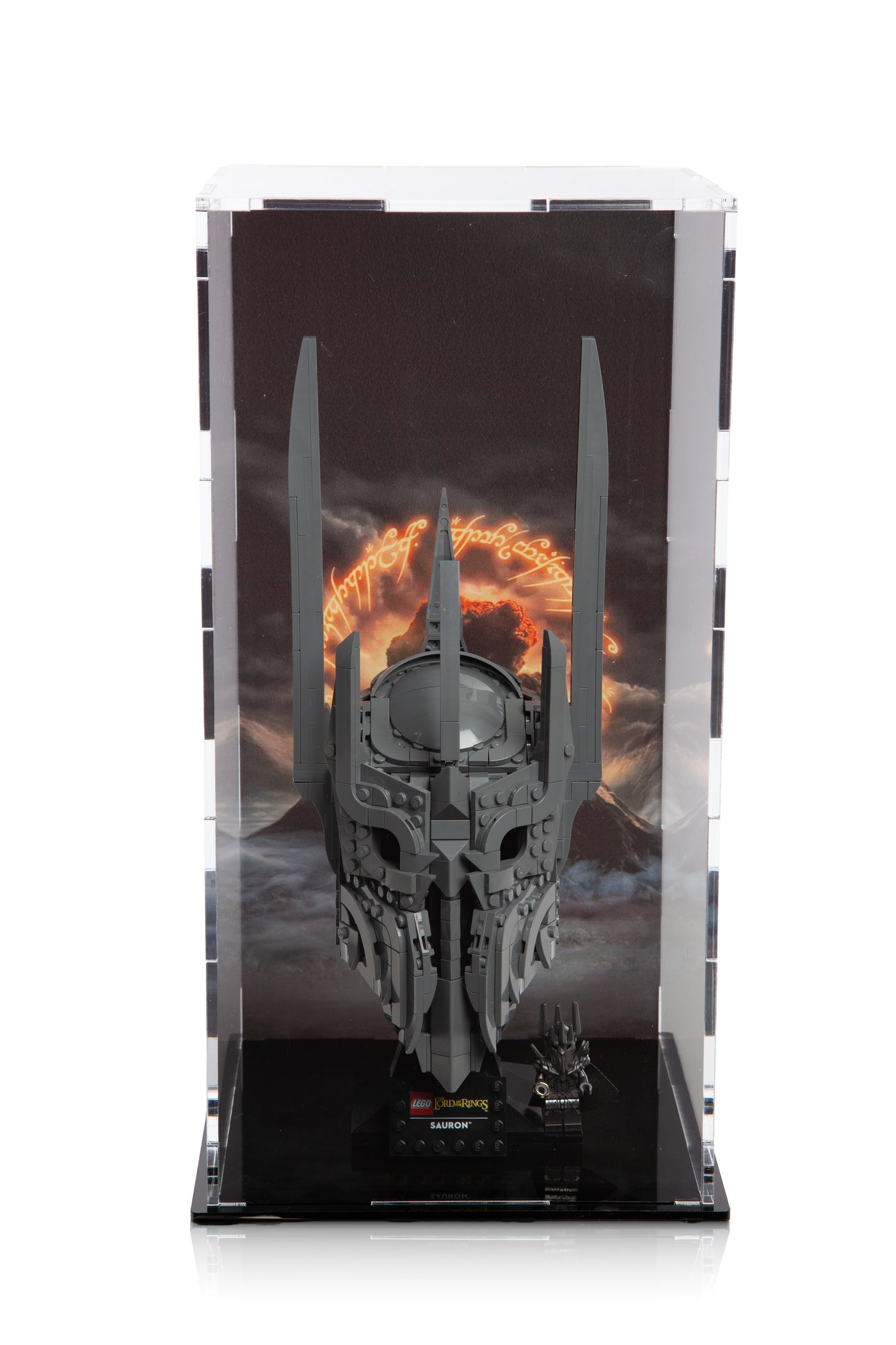 LEGO® Lord of the Rings™ Sauron Helmet Display Case (11373)
