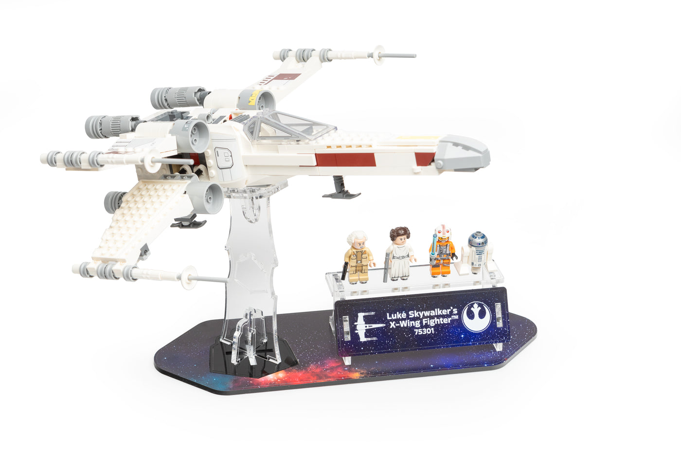 LEGO® Star Wars™ Display Stand - Luke Skywalker X-wing Edition (75301)