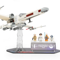 WS - LEGO® Star Wars™ Display Stand - Luke Skywalker Xwing Edition (75301) - BrickShell Cases