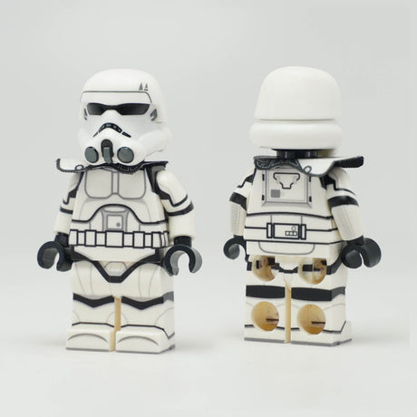 AV Figures TK Trooper Sergeant UV printed figure, detailed collectible figure with military uniform and weapon, front view.