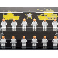 LEGO® Military Minifigure 12-Count Display Case (US Army) - BrickShell Cases