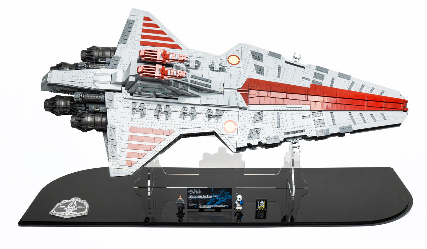 Star Wars™ Venator-Class Republic Attack Cruiser Display Stand (75367) - BrickShell Cases