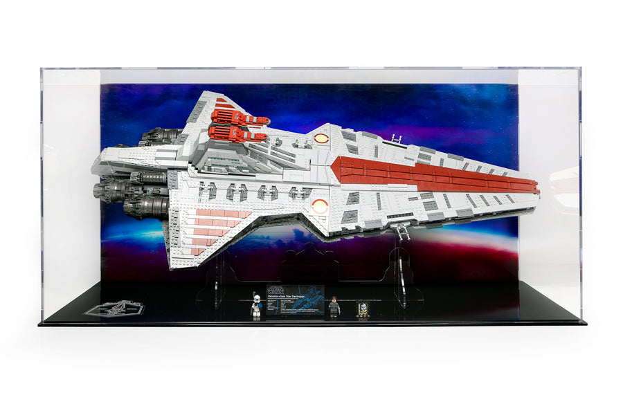 Display case for LEGO® Star Wars Venator-Class Republic Attack Cruiser (75367)