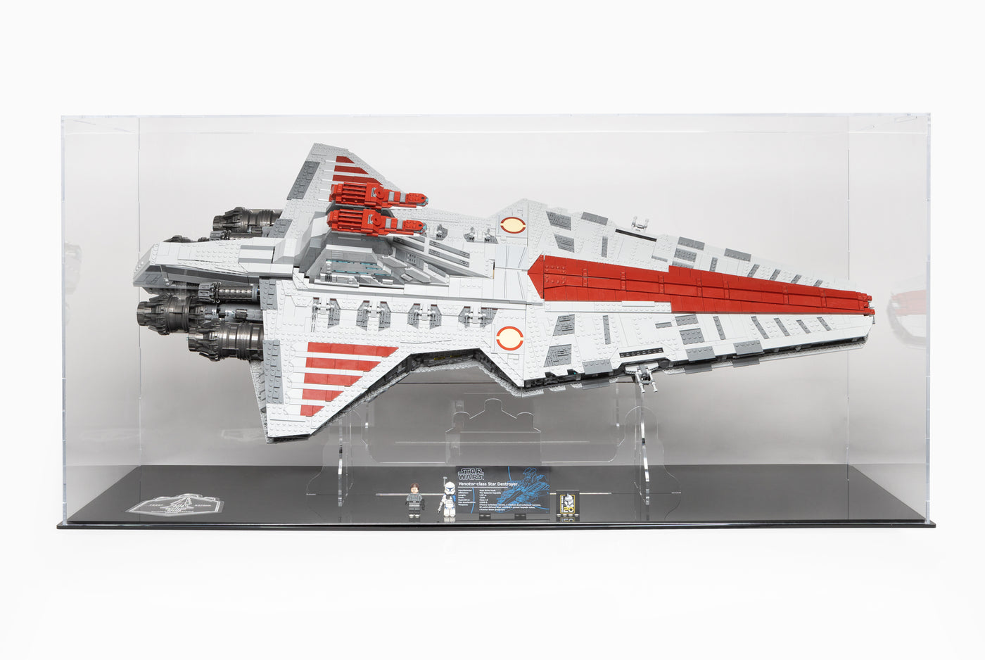 Star Wars™ Venator-Class Republic Attack Cruiser Display Case (75367) - BrickShell Cases