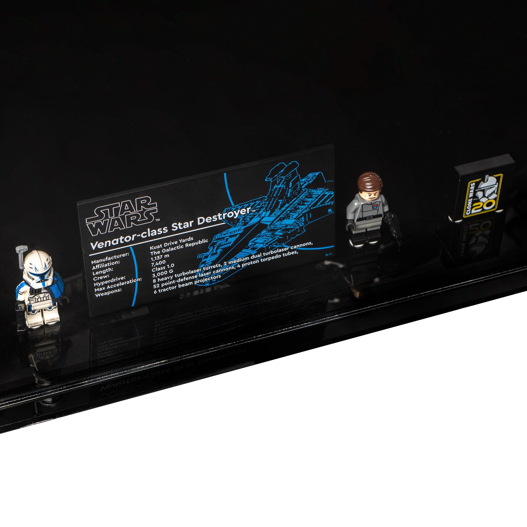 LEGO® Venator Display Case (75367) by BrickShell Cases