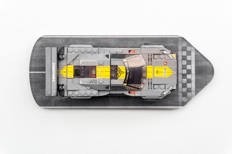 Wall Hanging Speed Champion Display Plaque - BrickShell Cases