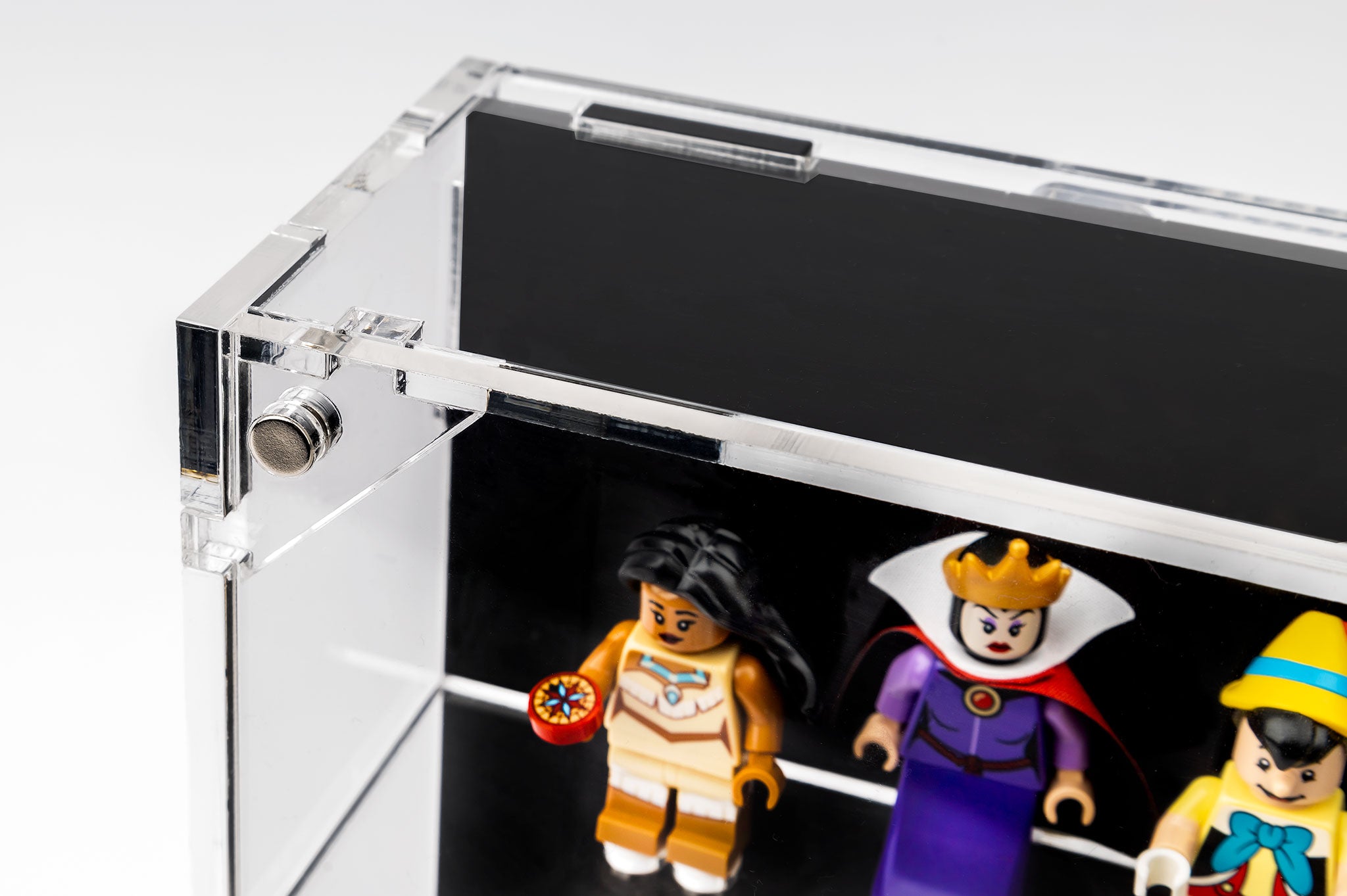 Wall Mounted Display Cases for 80 LEGO® Minifigures