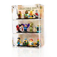 Wall Mounted Display Cases for 12 CMF 25 LEGO® Minifigures