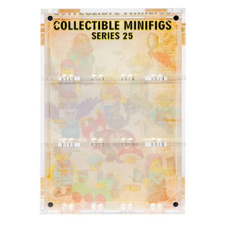 Wall Mounted Display Cases for 12 CMF 25 LEGO® Minifigures