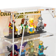 Wall Mounted Display Cases for 12 CMF 25 LEGO® Minifigures