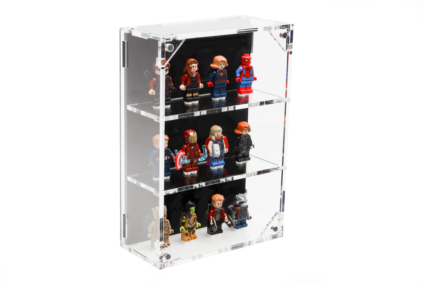 Wall Mounted Display Cases for 12 LEGO® Minifigures