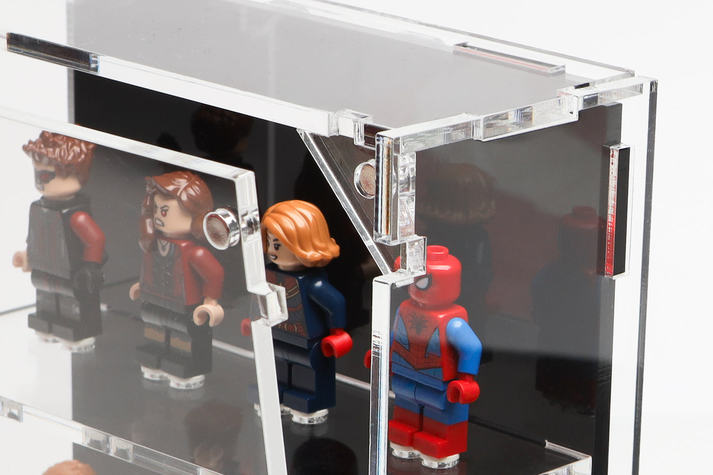 Wall Mounted Display Cases for 12 LEGO® Minifigures