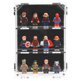 Wall Mounted Display Cases for 12 LEGO® Minifigures