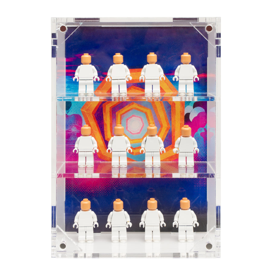 LEGO® Spiderman Minifigure Display – 12-Count Wall-Mounted