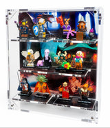 Wall Mounted Display Case for Dungeons and Dragons LEGO® Minifigures 71047 - WS - BrickShell Cases