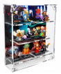 Wall Mounted Display Case for Dungeons and Dragons LEGO® Minifigures 71047 - WS - BrickShell Cases
