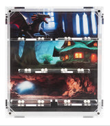 Wall Mounted Display Case for Dungeons and Dragons LEGO® Minifigures 71047 - WS - BrickShell Cases