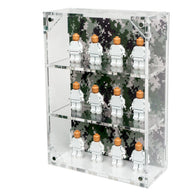 LEGO® Military Minifigure 12-Count Wall-Mounted Display Case (Digital Green Camo)