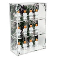 LEGO® Military Minifigure 12-Count Wall-Mounted Display Case (Digital Green Camo)