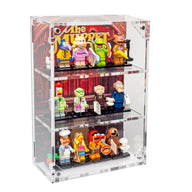 LEGO® The Muppets Minifigure 12-Count Wall-Mounted Display Case