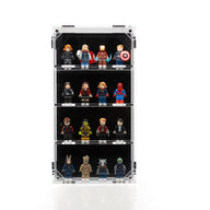 Wall Mounted Display Cases for 16 LEGO® Minifigures - BrickShell Cases