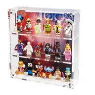 Wall Mounted Display Case for 18 Disney LEGO® Minifigures - BrickShell Cases