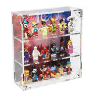 Wall Mounted Display Case for 18 Disney LEGO® Minifigures - BrickShell Cases